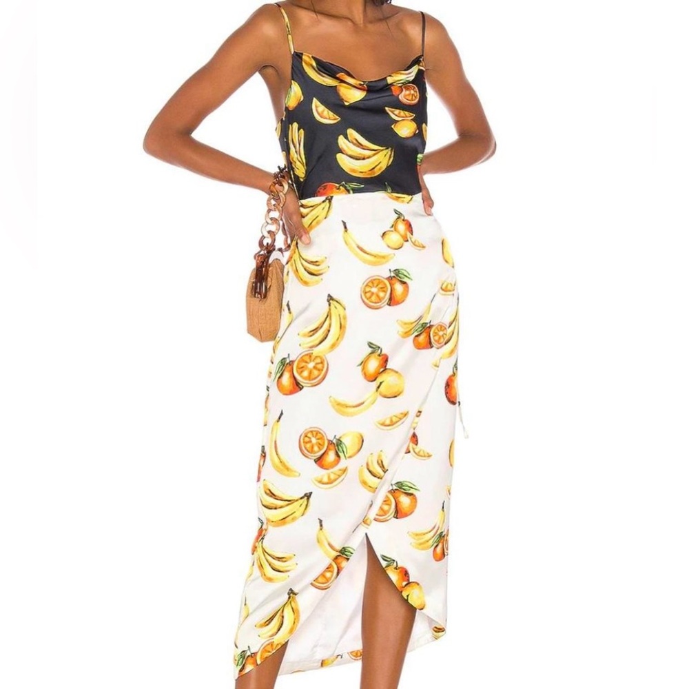 Cleo Midi Dress in Fruit Multi
SONG OF STYLE